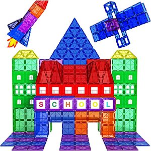 100-Piece Playmags 3D Magnetic Toy Blocks $29.65 w/ Prime shipping after coupon