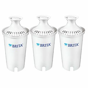 Brita Standard Replacement Filters 3ct $7.50 S&S Amazon