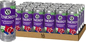V8 Energy Tea Pomegranate Blueberry, 8 Ounce Can (Pack of 24) $11.63 w/ Subscribe & Save