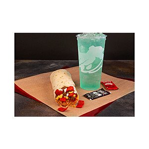 Taco Bell - Beefy Crunch Burrito Duo (Burrito + Med Fountain Drink) $2 - Limited Time