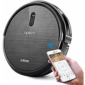 ECOVACS DEEBOT N79 Robot Vacuum Cleaner, Strong Suction, for Low-pile Carpet, Hard floor, Wi-Fi Connected $159.98