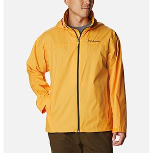 Columbia Men's Glennaker Lake Rain Jacket (Mango, Tall & Big Sizes) $24 + Free Shipping