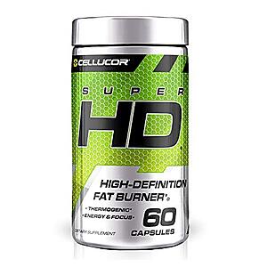 60-Count CELLUCOR SuperHD Thermogenic Fat Burner Diet Pills $16.20 + Free Shipping w/ Prime or on $25+