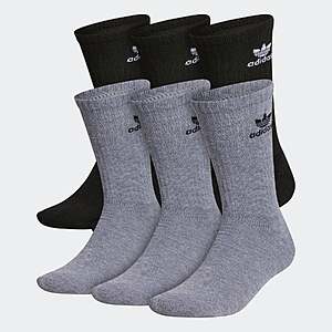 40% Off adidas Socks: 6-Pair Men's No-Show Socks $7.20 & More + Free Shipping