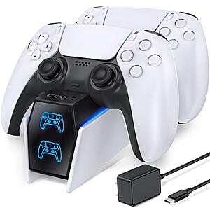 Lightning Deal: OIVO PlayStation 5 Fast Charging Dual Station Dock $8.75 + Free Shipping w/ Prime or on $35+