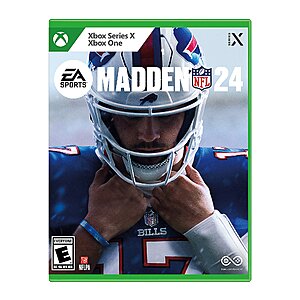 New QVC Customers: Madden NFL 24 (PS4, PS5 or Xbox Series X / Xbox One) $20 + Free Shipping