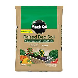 1.5-Cu. Ft. Miracle-Gro Organic Raised Bed Soil $6 + Free Store Pickup at Lowe's