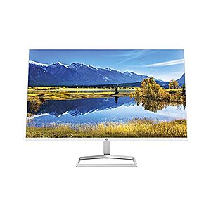 HP M27fwa 27-in FHD IPS LED Backlit Monitor with Audio White Color $179.99 + F/S - Amazon