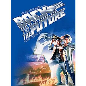 Back to the Future (4K UHD Digital Film) - $4.99 - Amazon