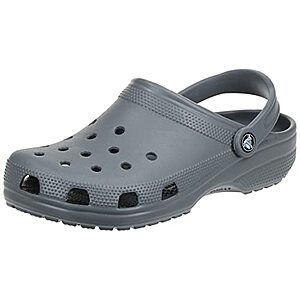 Crocs Adult Unisex Classic Marbled Tie-Dye Clog in Slate Grey (various sizes) - $24.98 - Amazon