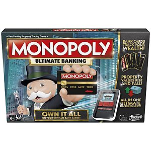 $14.99: Monopoly Ultimate Banking Edition Board Game (Amazon Exclusive)