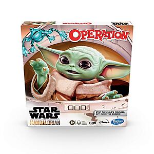 $10.99: Hasbro Gaming Operation Game: Star Wars The Mandalorian Edition Board Game for Kids