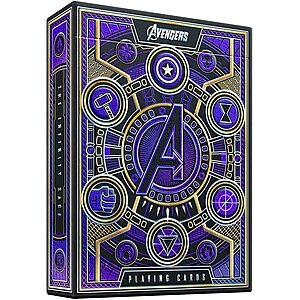 $4.79: theory11 Avengers Playing Cards by Marvel Studios, Purple
