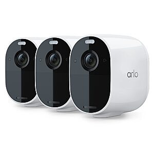 $129.00: Arlo Essential Spotlight Camera - 3 Pack