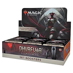 $87.99: Magic: The Gathering Phyrexia: All Will Be One Set Booster Box | 30 Packs (360 Magic Cards)