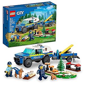 $19.19: LEGO City Mobile Police Dog Training 60369