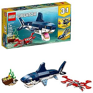 $10.39: LEGO Creator 3 in 1 Deep Sea Creatures, 31088 Amazon