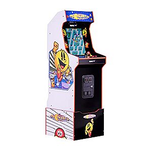 $299.59: Arcade1Up Pacmania Bandai Legacy Edition Arcade Machine w/ Riser & Light-up Marquee