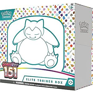 $43.99: Pokemon TCG Scarlet & Violet 3.5 151 Elite Trainer Box