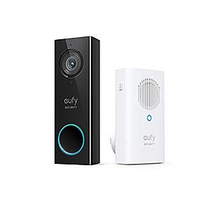 $59.99: Eufy Security WiFi 2K HD Video Doorbell (Wired) + Wireless Doorbell Chime