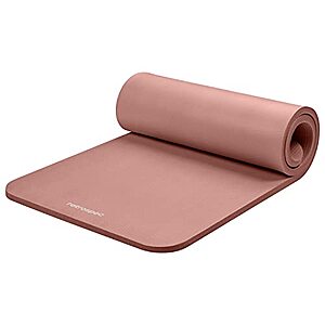 $25.46: Retrospec Solana Yoga Mat 1" Thick w/ Nylon Strap