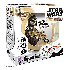 $3.62: Spot It! Mandalorian - The Mandalorian Series Edition of The Family Speed and Observation Game!
