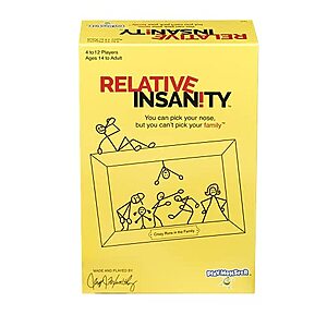 $6.17: Relative Insanity -- Hilarious Party Game -- From Comedian Jeff Foxworthy