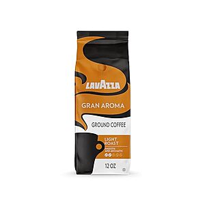 $25.86 w/ S&S: Lavazza Gran Aroma Ground Coffee Blend, Light Roast, 12-Ounce Bags (Pack of 6)