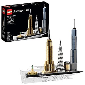 $42: 598-Piece LEGO Architecture New York City (21028)