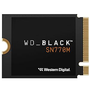 $176: WD_BLACK 2TB SN770M M.2 2230 NVMe SSD for Handheld Gaming Devices