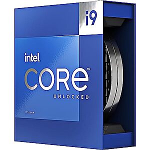 $475: Intel Core i9-13900K Desktop Processor 24 (8 P-cores + 16 E-cores) with Integrated Graphics - Unlocked