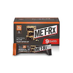 [S&S] $12.75: 9-Count MET-Rx Protein Plus Bar
