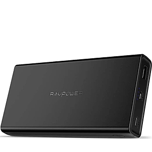 RAVPower Pioneer 45W Portable Charger Power Bank, type C for $35.4