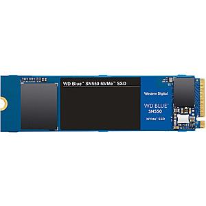 1TB WD Blue SN550 NVMe 3D NAND M.2 2280 Solid State Drive $100 + Free Shipping