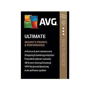 AVG Ultimate [Internet Security+Tuneup+VPN] 2022, 3 Devices 1 Year - Download  $7.99 with promo code at NEWEGG (ends today)