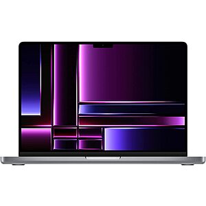 Apple MacBook Pro: 14" Liquid Retina XDR, M2 Pro, 16GB RAM, 512GB SSD $1750 + Free Shipping