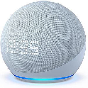 Prime Members: Echo Dot Smart speaker w/ Clock, Temperature & eero (5th Gen) $30 + Free Shipping