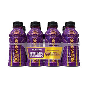 8-Count 12-Oz BodyArmor Sports Drinks (Mamba Forever) $4.50 & More w/ S&S + Free Shipping w/ Prime or on $35+ $4.48