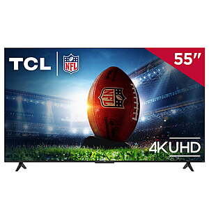 55" TCL 55S41R 4K UHD HDR Smart Roku TV $188 + Free Shipping