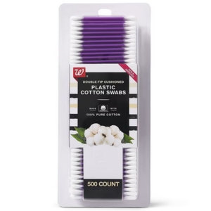 500-Count Walgreens Cotton Swabs $0.89 + Free Store Pickup on $10+