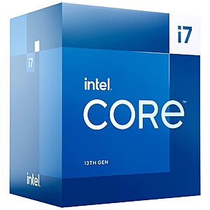 Intel Core i7-13700 Desktop Processor 16 cores (8 P-cores + 8 E-cores) 30MB Cache, up to 5.2 GHz $349.99 Amazon