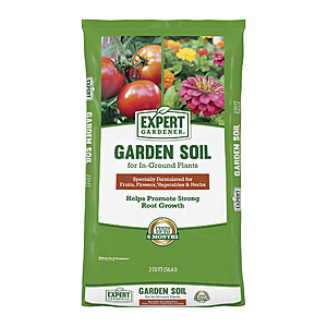 Walmart - in ground soil 2 cubic feet for $4.97