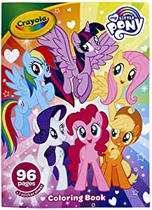 96-Page Crayola Coloring Books w/ Stickers: My Little Pony, Baby Shark, Frozen 2 $2.40 & More