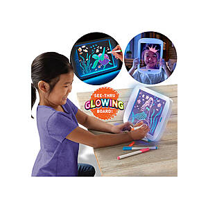 Discovery Kids Neon LED Glow Drawing Board $12 + Free Shipping