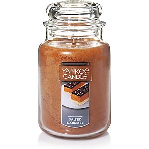 22-Ounce Yankee Candle Large Jar Candle (Salted Caramel) $10