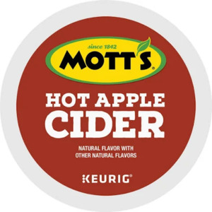 96-Count Mott's Apple Cider K-Cup Pods $27 + Free Shipping