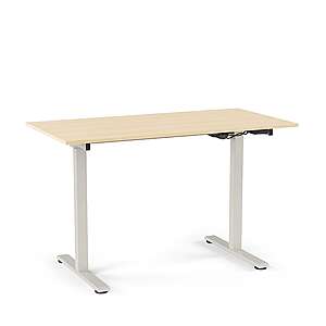 Union & Scale Essentials 29"-48"H Adjustable Standing Desk (Natural) $190 at Staples w/ Free Store Pickup