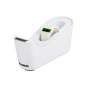 Scotch Desktop Tape Dispenser (White) $4.50 + Free Shipping