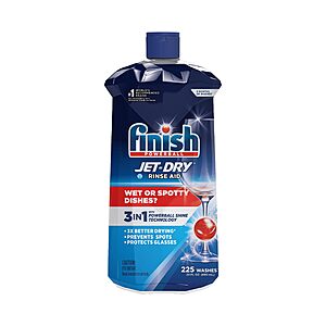 23-Oz Finish Jet-Dry 3-in-1 Dishwasher Rinse Aid $3.80 w/ S&S + Free Shipping w/ Prime or on $35+