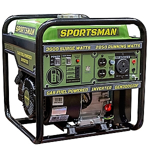 Sportsman 3,000-Watt / 2,850-Watt Gasoline Powered Open Frame Portable Inverter Generator $300 at Tractor Supply w/ Free Store Pickup